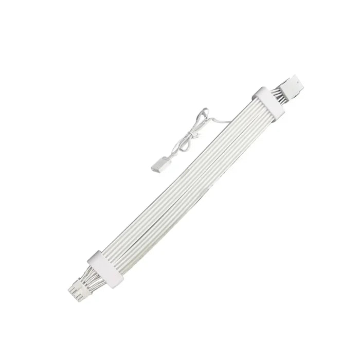 TrueNort VGA 12+4-Pin to 12+4-Pin 180° Male/Female ARGB Extension Cable For GPU RTX 40 Series White TrueNort VGA 12+4-Pin to 12+4-Pin 180° Male/Female ARGB Extension Cable For GPU RTX 40 Series White